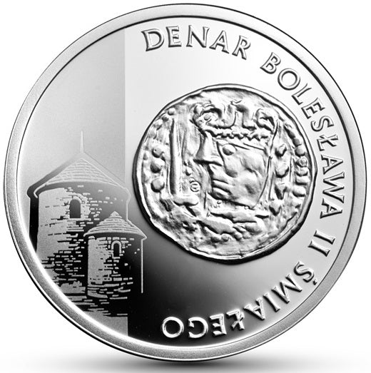 5 zł, Historia monety polskiej - denar Bolesława Śmiałego, 2013