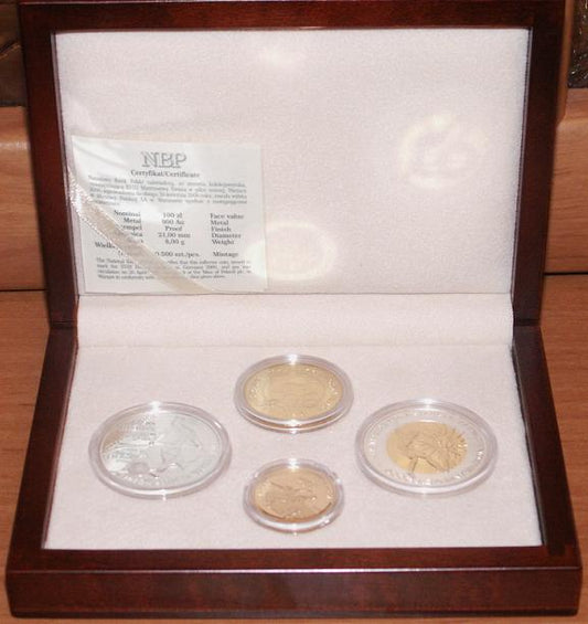 Etui na komplet monet 100zł, 2x10zł, 2zł