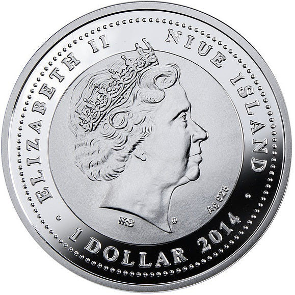 1 $, Kalendarz chiński - Rok konia - Konik na biegunach, 2014