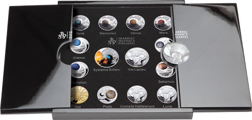 Systema Solare - drewniana kaseta do całej kolekcji