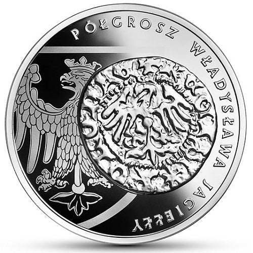20 zł, Historia monety polskiej - półgrosz Władysława Jagiełły, 2015