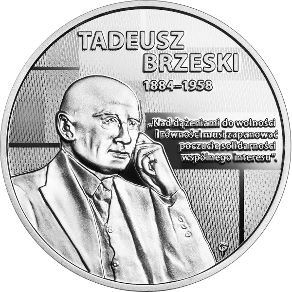 10 zł, Wielcy polscy ekonomiści - Tadeusz Brzeski, 2021
