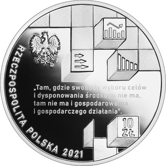 10 zł, Wielcy polscy ekonomiści - Edward Taylor, 2021