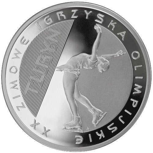 10 zł, XX Zimowe Igrzyska Olimpijskie Turyn 2006, efekt kątowy, 2006