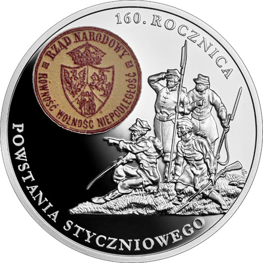 20 zł, 160. rocznica Powstania Styczniowego, 2023