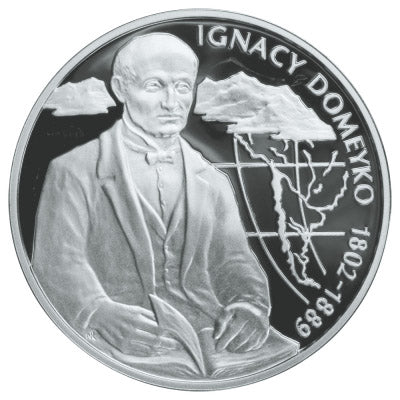 10 zł, Polscy podróżnicy i badacze - Ignacy Domeyko (1802-1889), 2007