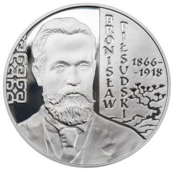 10 zł, Polscy podróżnicy i badacze - Bronisław Piłsudski (1866-1918), 2008