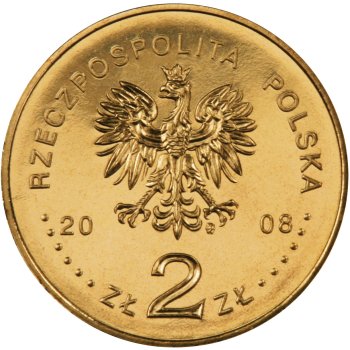 2 zł, 450 lat Poczty Polskiej, 2008