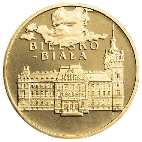 2 zł, Historyczne miasta w Polsce - Bielsko-Biała, 2008