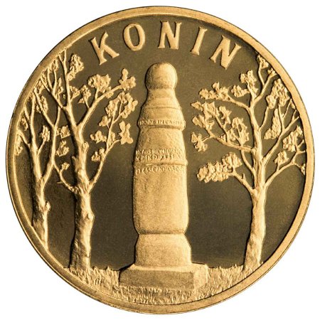 2 zł, Historyczne miasta w Polsce - Konin, 2008