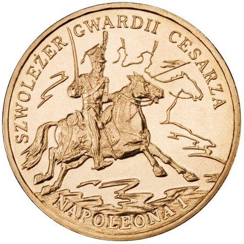 2 zł, Historia Jazdy Polskiej - Szwoleżer Gwardii Cesarza Napoleona I, 2010